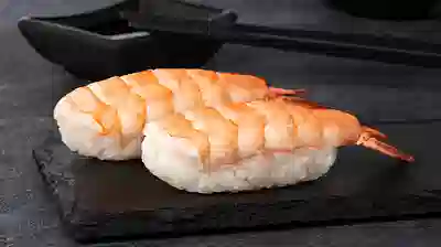 Суши нигири с креветкой меню Суши Мастер